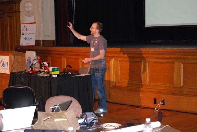 Ken Gilmer Gets the Bug