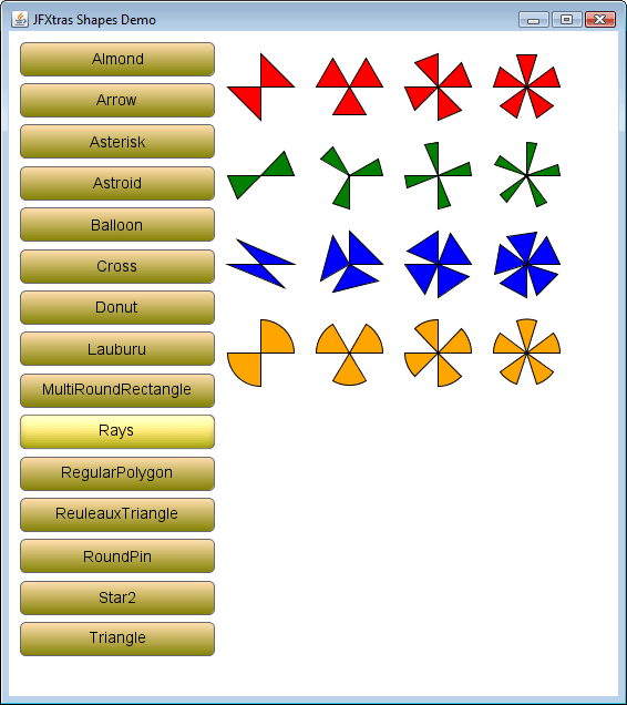JFXtras Shapes Demo