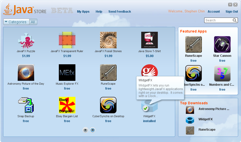 JavaStoreBeta1