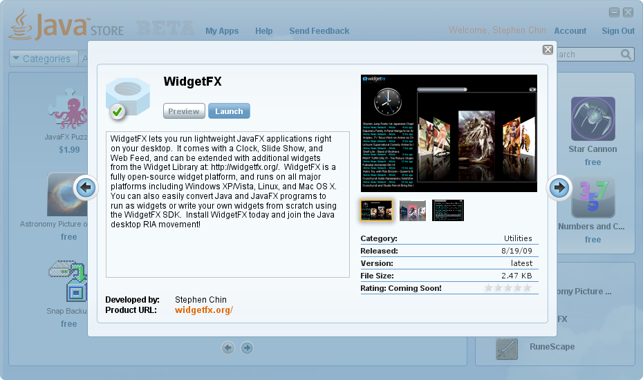 JavaStoreBeta2